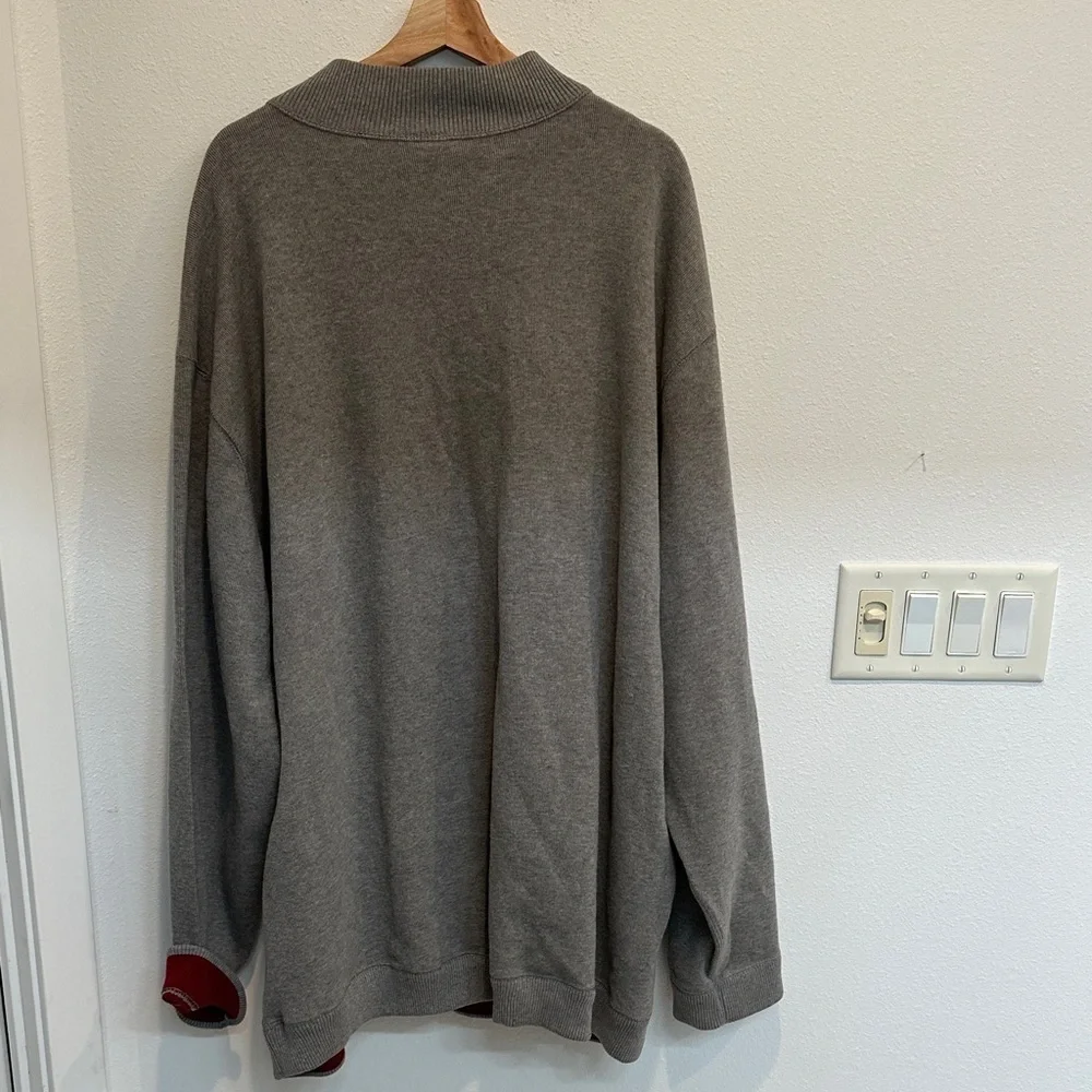 The Foundry Supply Co. Men's Charcoal Zip-Up Sweater
